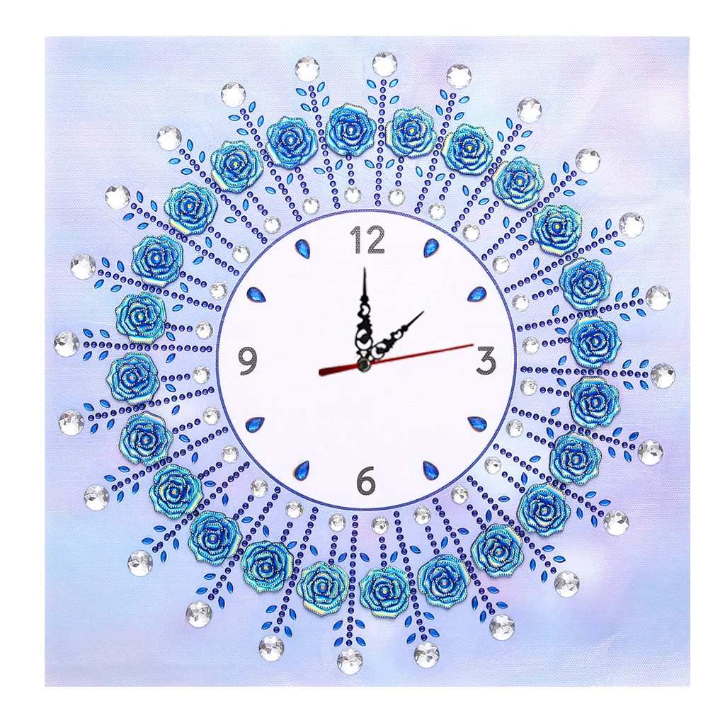 

5D DIY Diamond Embroidery Art Kits Special Shaped Diamond Painting Clock Home Decor