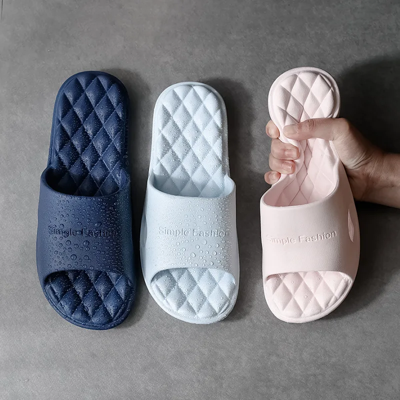 

Superstarer white house soft sole slipper for women and ladies household couple bathroom shower mens slippers