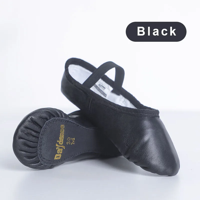 
Genuine Leather Ballet Shoes Sheepskin Dance Slippers 