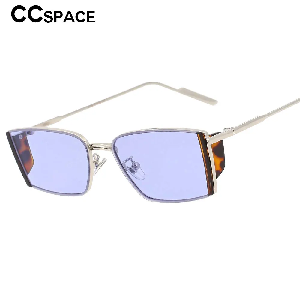 

53480 Retro Metal Frame Sunglasses Fashion Men Women Shades Uv400 Vintage Glasses