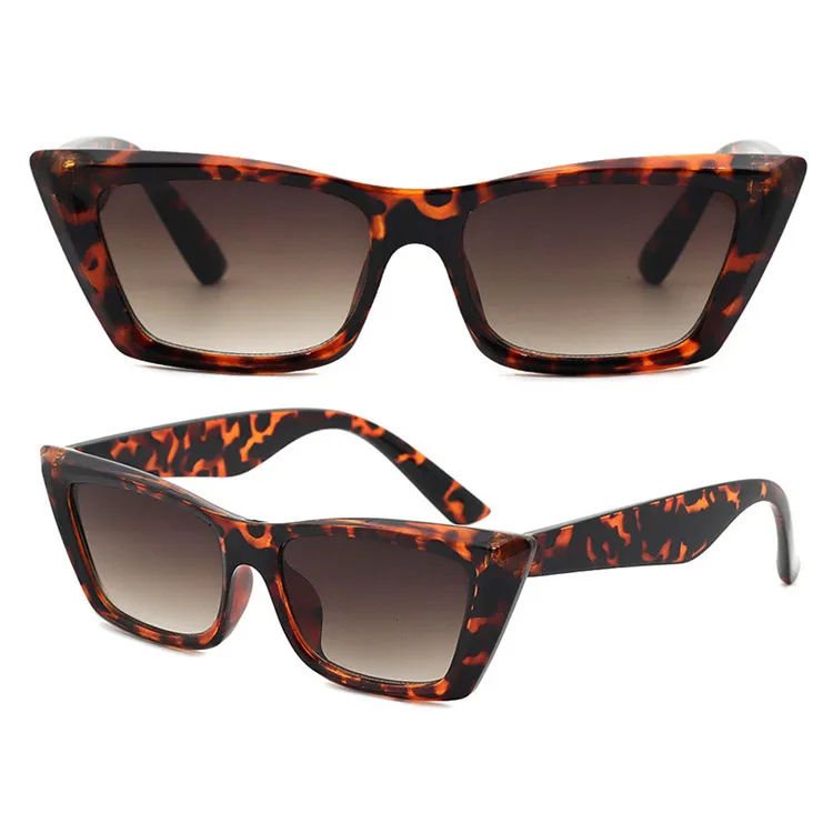 

VIFF HP20198 High End Women Cat Eye Fashion Sunglasses Trendy Plastic Frame Ladies Vintage Shades Sunglasses