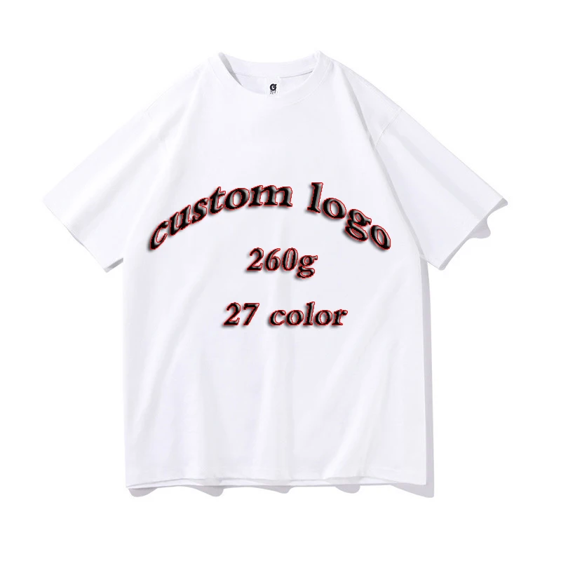 

2022 Fashion Designer Essentials Color FG Print FOG Mens Tshirt 260GSM Cotton Oversize Crew Neck Tshirts, 27 colors