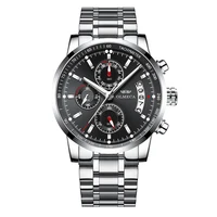 

Stainless Steel Wrist watch men luxury