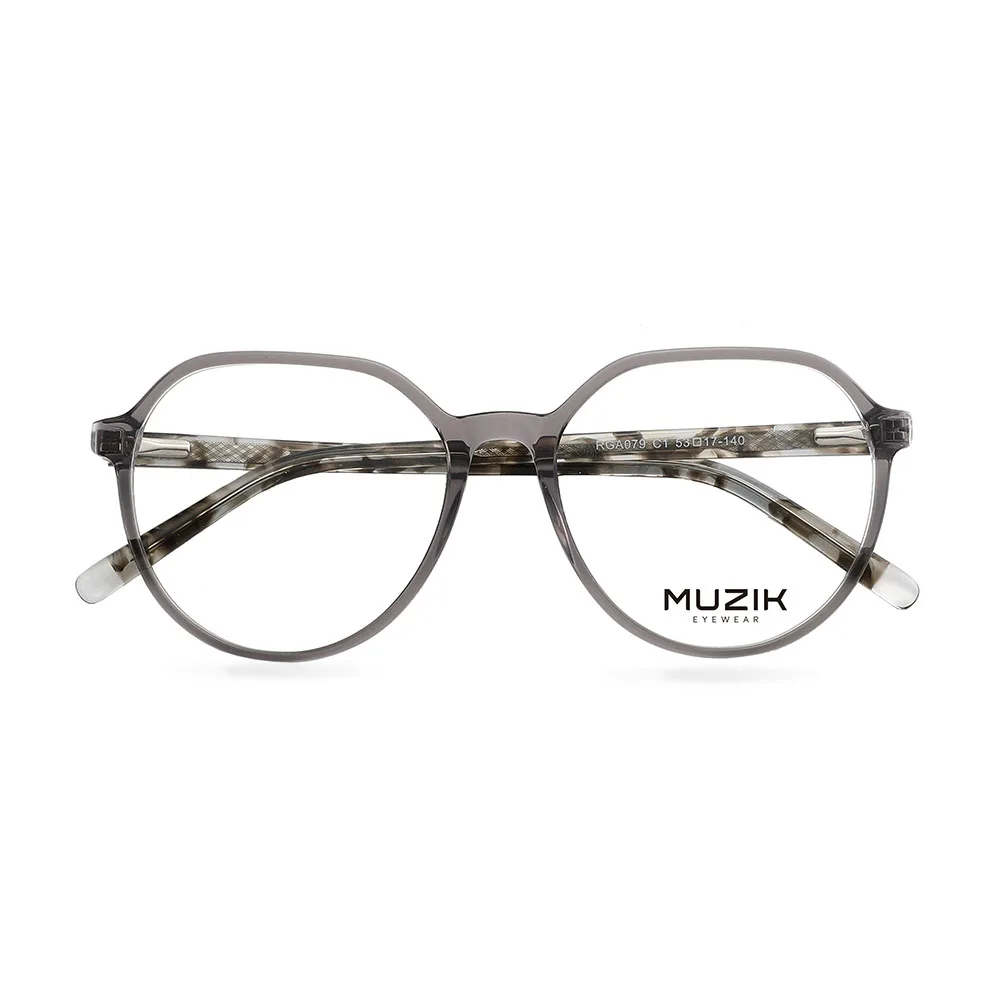 

RGA079 new arrival oversize big acetate eye glass, Custom colors