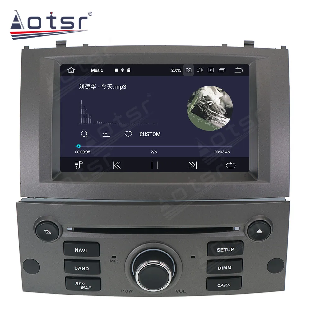 

Android 10 DSP For Peugeot 407 2004 2005 2006 2007 2008 2009 2010 Car Multimedia Radio Player Stereo Screen Audio Navi head unit
