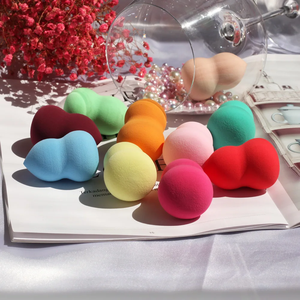 

Wholesale New Powder Free Latex Beauty Black Egg Portable Makeup sponge