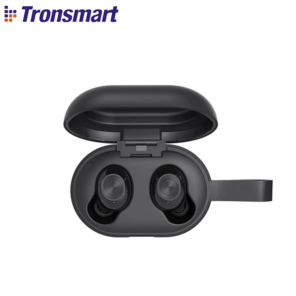 

New Tronsmart Spunky Beat True Wireless BT 5.0 Earbuds with Qualcomm Noise Cancellation 24H Playtime Touch Control