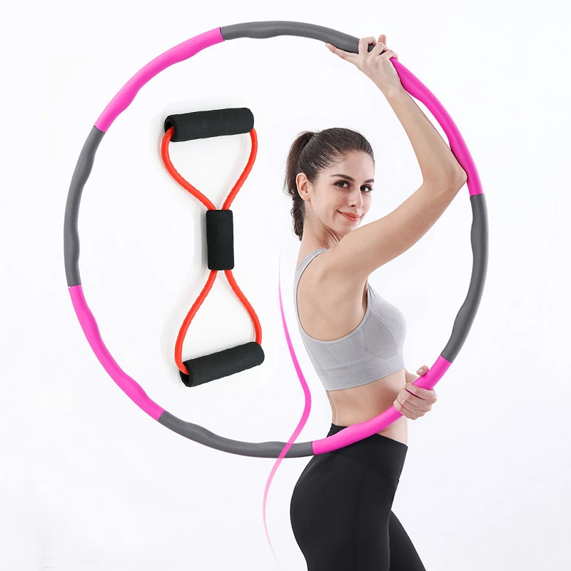 

OEM Smart Weighted Hula Hoops Gym Equipment Hersteller Auto-Spinning Hip New Spinning Ball Mobil Gym Fit Hula Circle Hoop