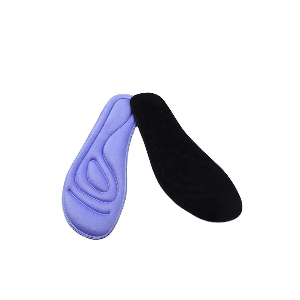 

Ideastep Soft Flat Memory Foam Shoe Insert High Rebound Light Daily Insoles, Purple