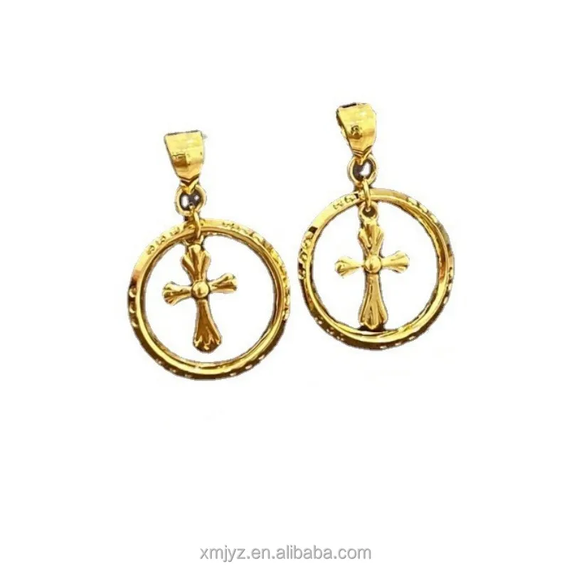 

Certified In Stock Wholesale 5G Gold Pendant Pure Gold 999 Pendant New 24K Pure Gold Necklace Pendant