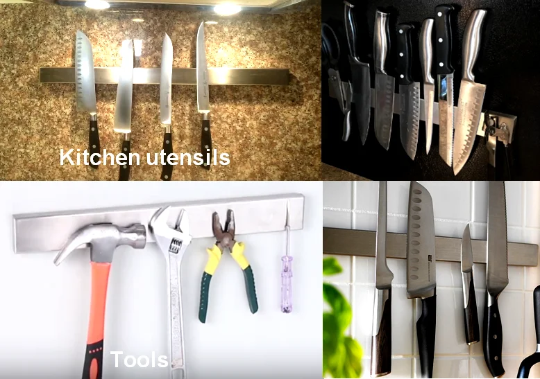 16 /18 Inch Stainless Steel Knife Knife Rack