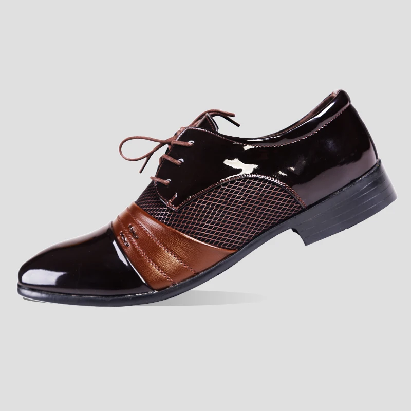

Sales Promotion Cubber Sole Comfortable Leather Shoes Formal Dress Shoes For Men