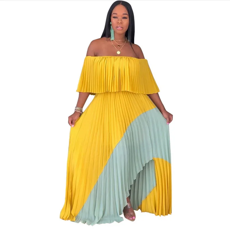 2019 Hot High Quality Summer Sexy Deep V Neck Sling Dresses Women Party Sleeveless Long Maxi Dress