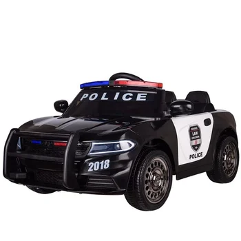 electric police car toy