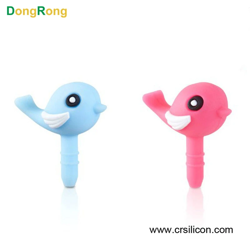 

New arrival bird design 3.5mm headphone dust plug for phone , mobile phone dustproof plug, anti dust plug