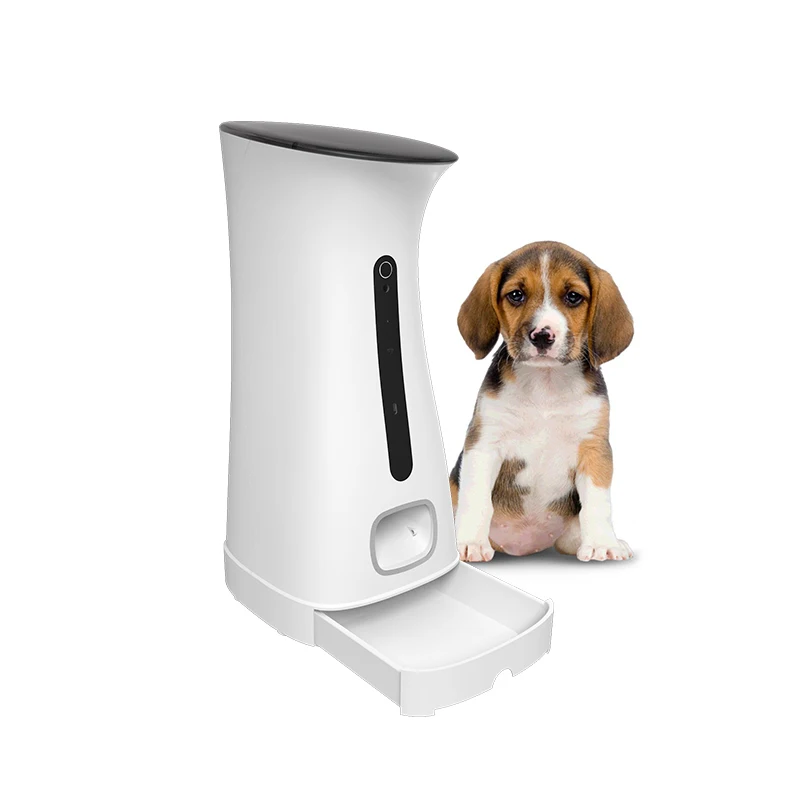 

Amazon Hot Selling Automatic Food Bowl Designed for Cats and Dogs Pet Feeder Auto Smart Pet Food Dispenser Feeder with Camera, White