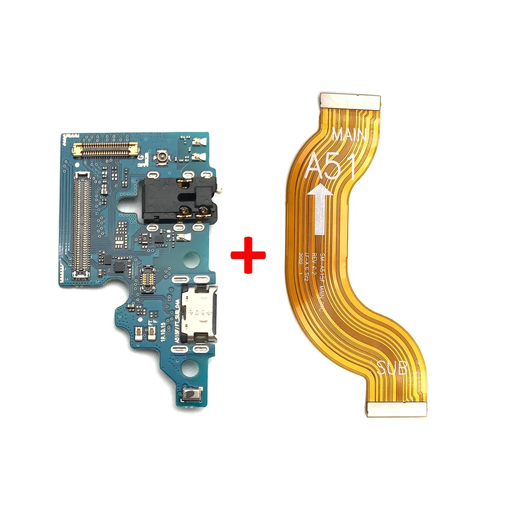 

USB charging port board dock connector and Mainboard Main Board Flex Cable For Samsung Galaxy A10S A20S A21S A30S A31 A41A71