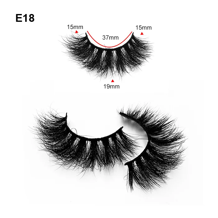 

18mm 5D mink eyelashes high quality private label 100% mink fur lashes 20mm 3D mink eyelashes