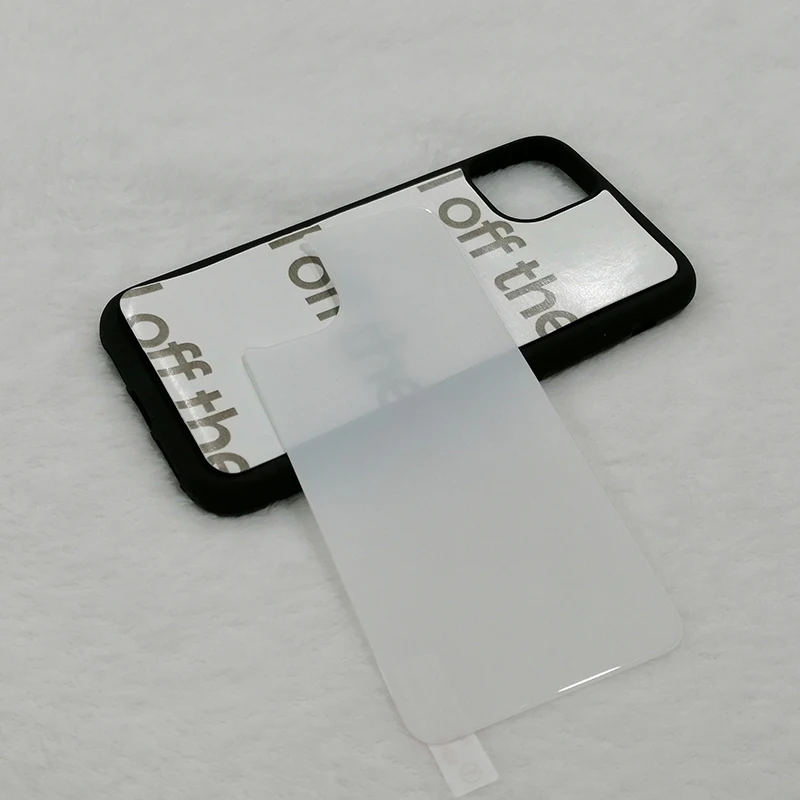 

Hot sales 2D Sublimation tempered glass TPU+PC phone case for iPhone11