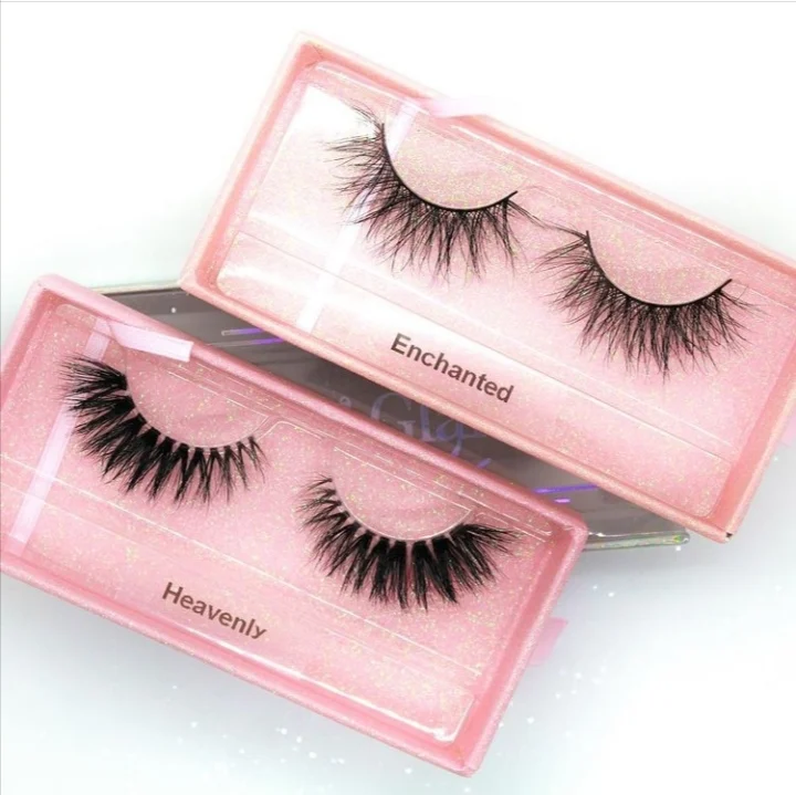 

Wholesale strip 25mm 5D vendor private label faux mink false eyelashes