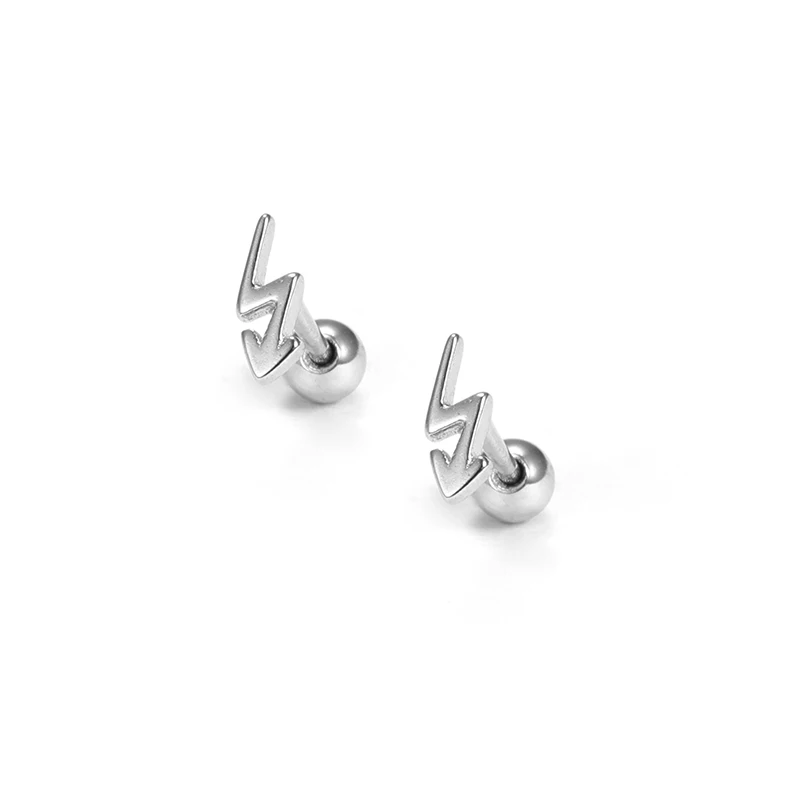 

HOVANCI silver jewelry 925 sterling piercing jewelry fashion quality sense earring stud with ball piercing jewelry ear