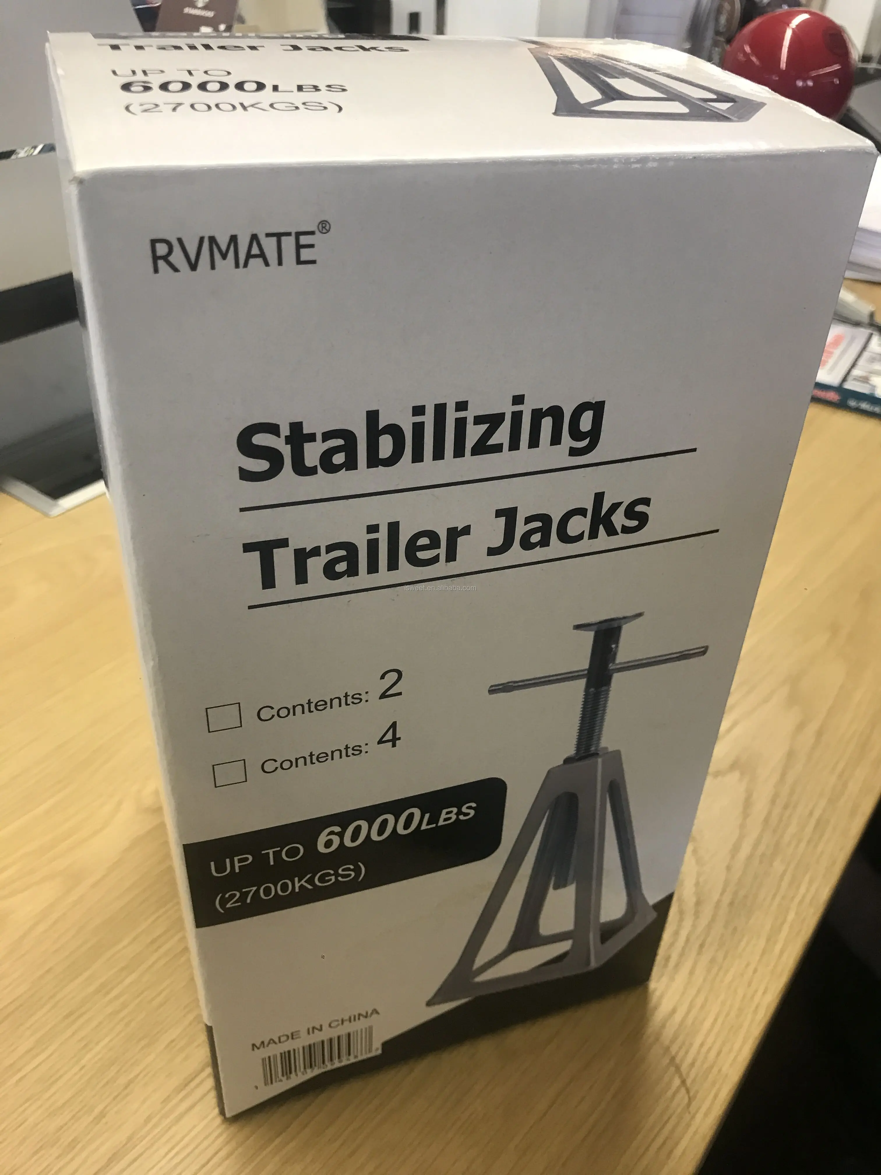 Wheels Stabilizer Aluminum Trailer Jacks For Rv,Popup Camper,Cars Or