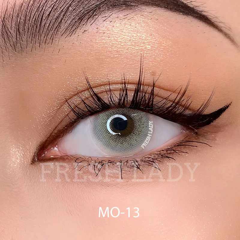 

Liangguo Fresh Lady eye contact lenses monthly lentes de contacto al por mayor, 16 colors