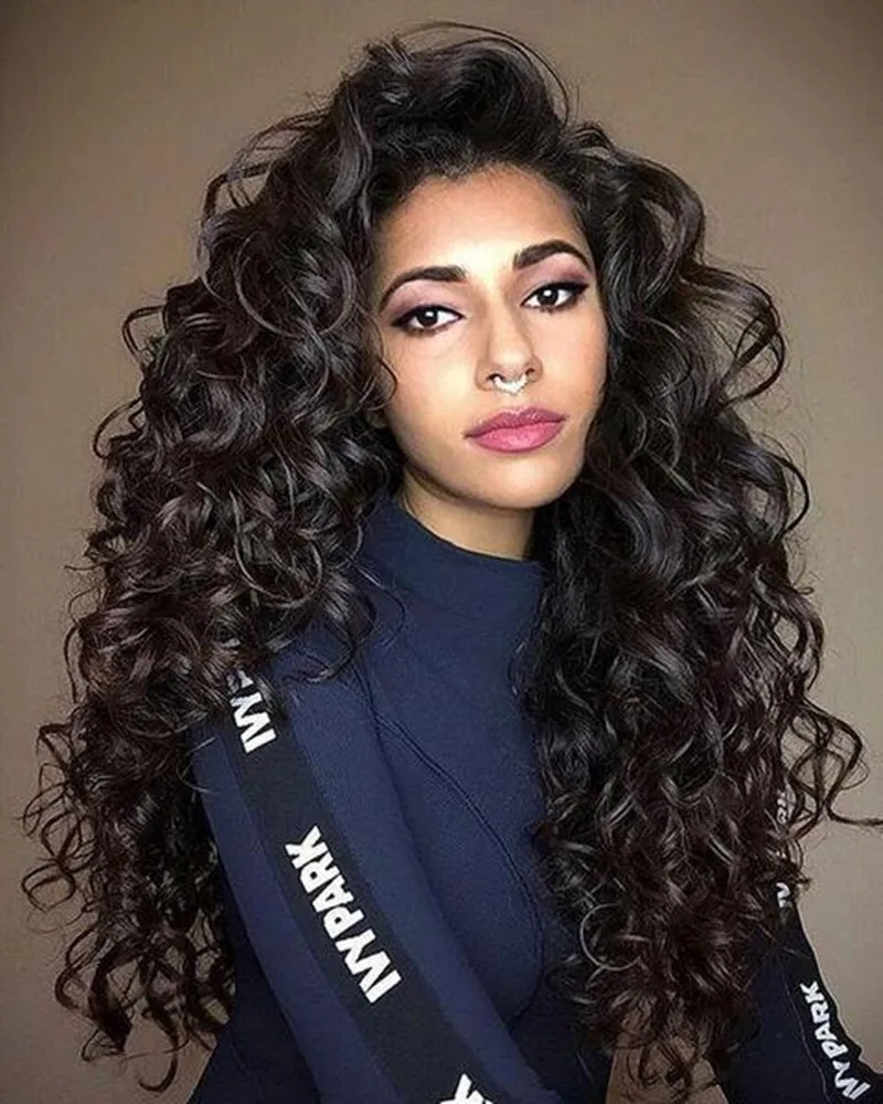 

Natural Loose Wave U Part Brazilian 100% Human Hair Wigs For Black Women Wholesale Raw Indian Virgin Blend Wig Hair Extensions