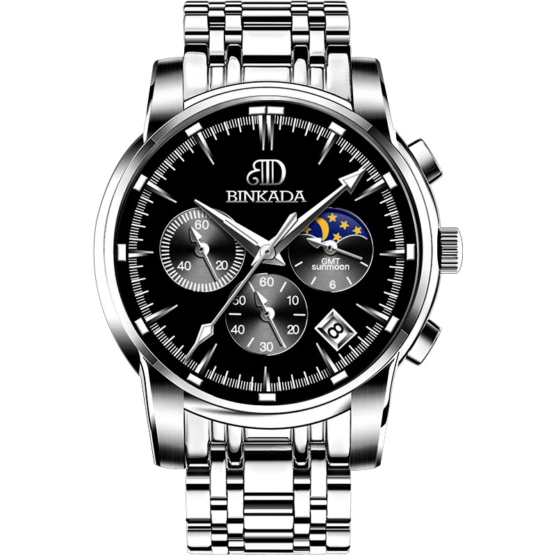 

chino logo personalizado quartz watch varon caballero lujo para reloj de hombre
