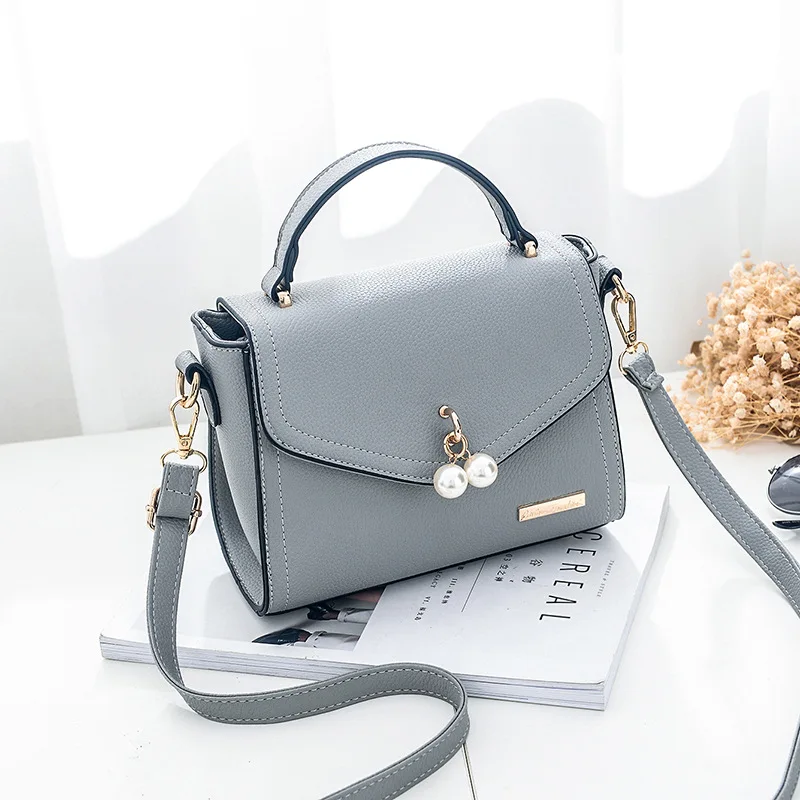 

TD1123 Hot Selling High Quality Large Volume Hand Bag Solid Color Leather Bags Handbags for Women