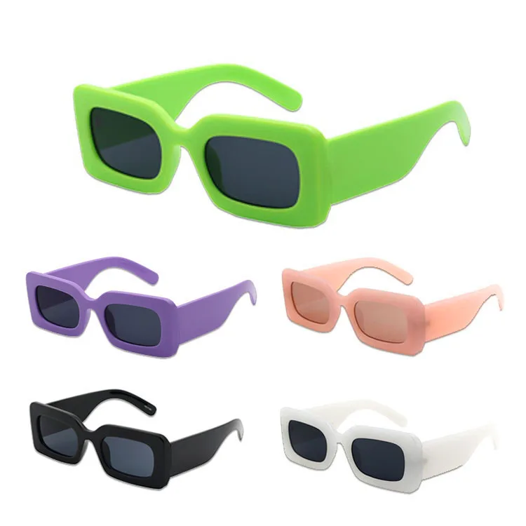 

VIFF HP21045 Brand Lentes De Sol Rectangle Frame Sun Glasses Unisex Fashion Sunglasses Manufacturers