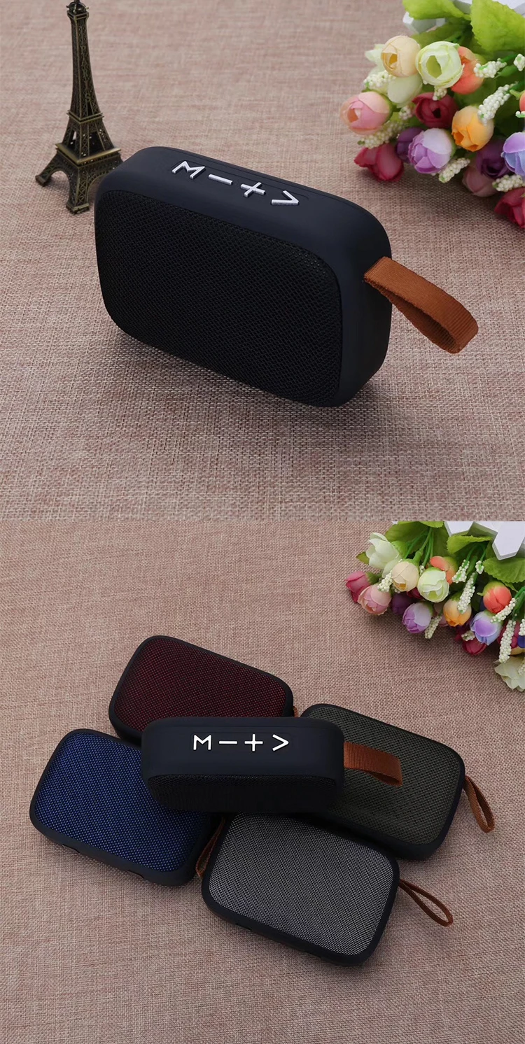 Outdoor Fabric Audio G2 Wireless Speaker Hands Free Car Beach Stereo Music Loudspeaker Mini Speaker - ANKUX.COM