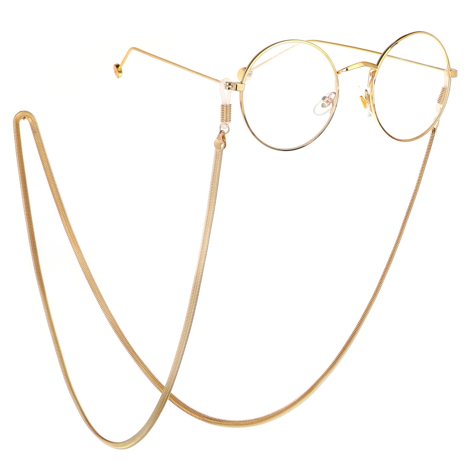 

Hot Sale Snake Sunglasses Chains Gold Plated Eyeglass Chain