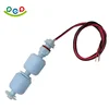 PP Float Switch Vertical Installation Liquid Water Level Sensor Double Ball Float Switch