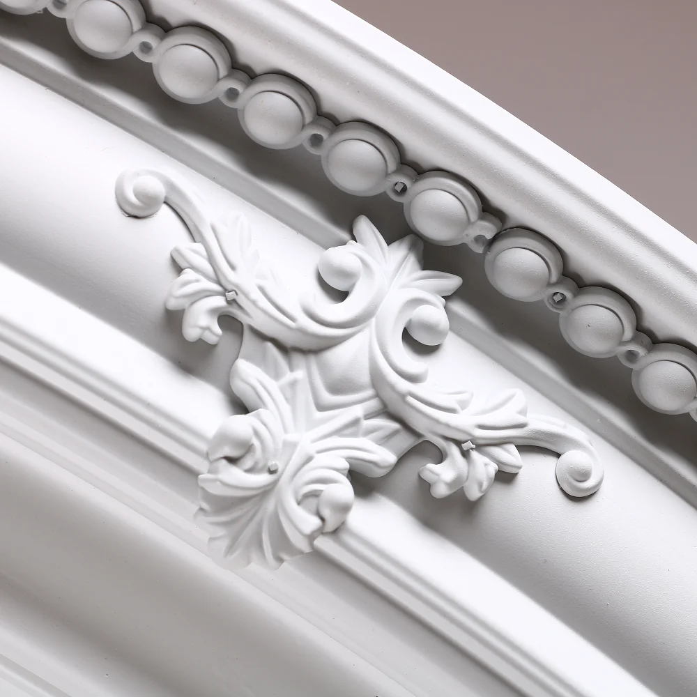 Multicolor Pu Ceiling Medallion Mold Decorative 3d Ceiling Board