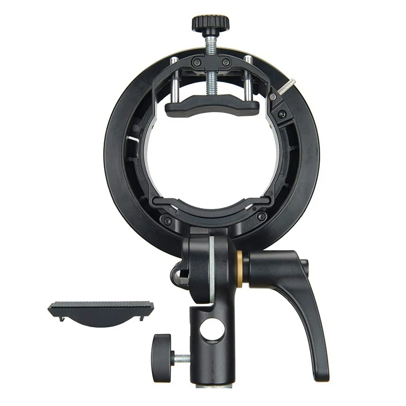 

S2 Speedlite S-Type Bracket Bowens Mount Flash Holder for Godox V1 AD200Pro AD400Pro AD600Pro