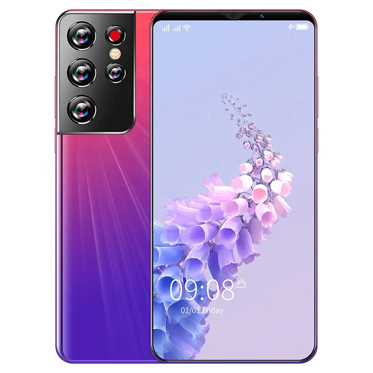 

Full screen mobile phones 4g S21U new s21 ultra smart mobile phone unlocked 6.1 Inch 4GB+64GB