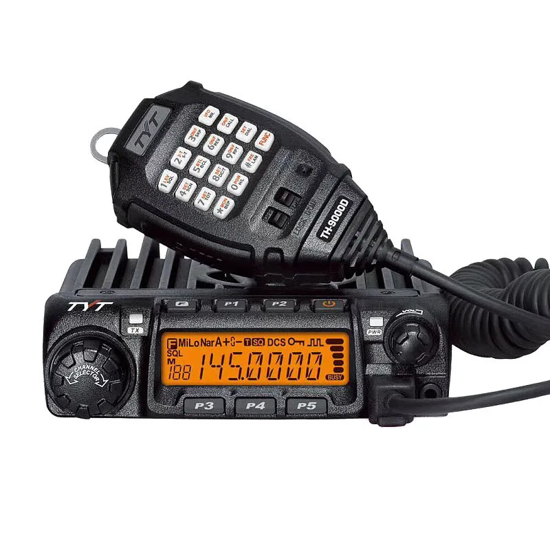 

50W High Power Radio TYT TH-9000D Single Band 136-174/220-260/400-490MHz Vehicle Radio w/ Programming Cable