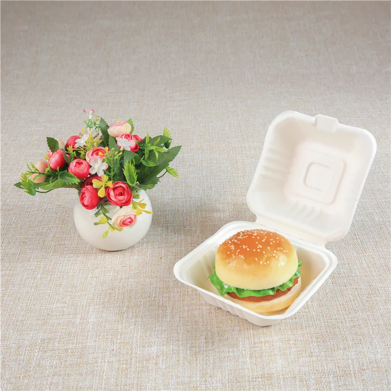 

envases biodegradables para comida storage disposal food container, Unbleached and bleached