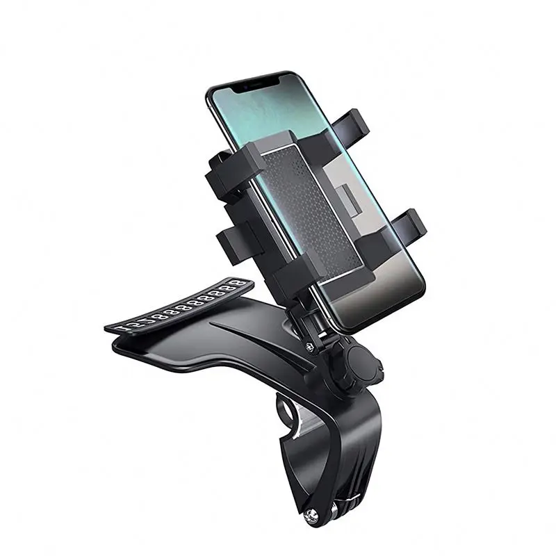 

Car mount universal phone holder REKqt car rearview mirror phone holder, Black