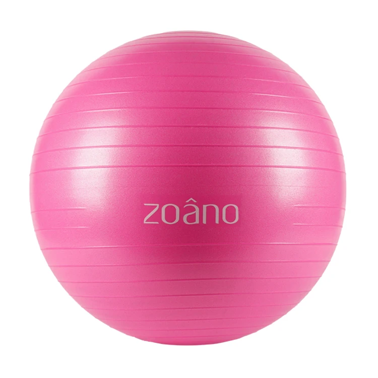 

gym fitness PVC custom balance with pump yoga ball, Customized color