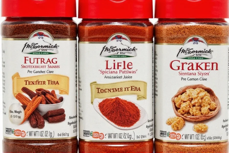 Gluten Free Spice Rack With Labels