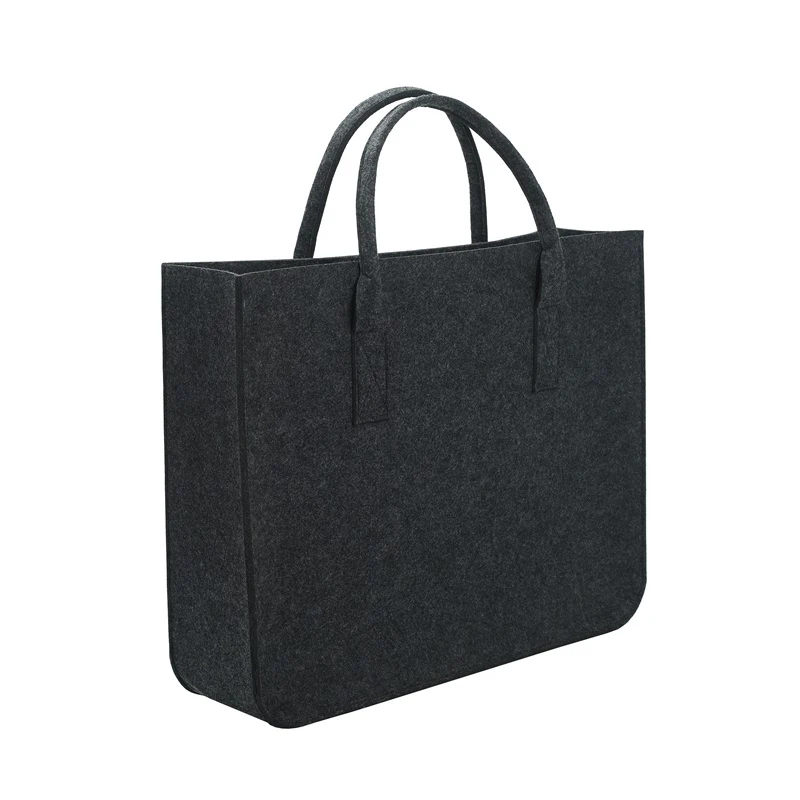 
WholesaleEco-Friendly felt bags for shopping With Customized Logo 