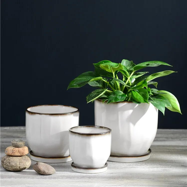 

High quality house floor flower stand ceramic garden pots for planters flower