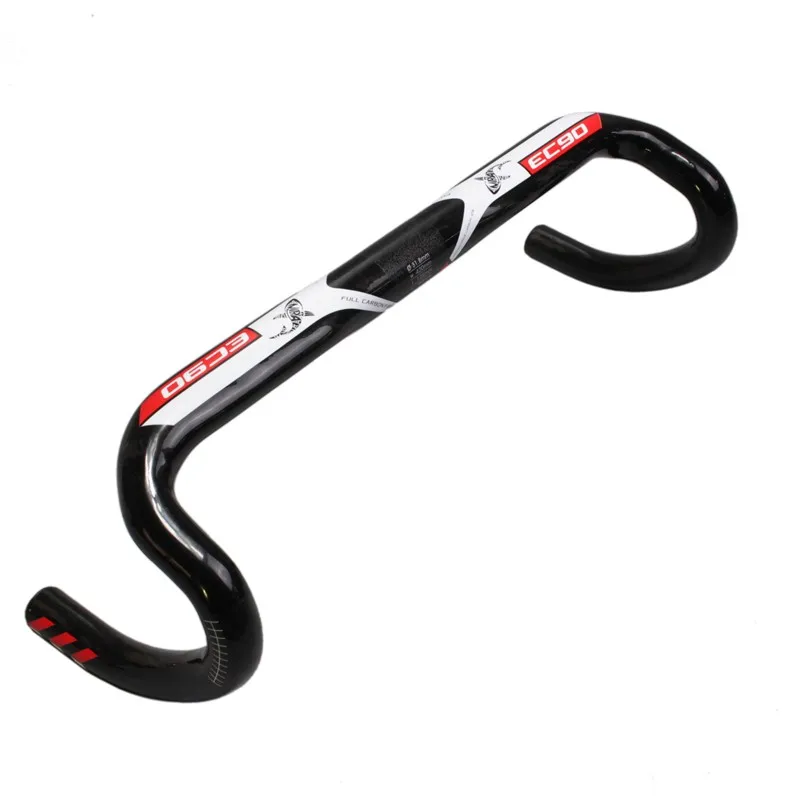 

Carbon Fiber Bicycle Handlebar Of The Road Ec90 Aero Carbon Road Bike Handlebar 31.8*400/420 / 440mm