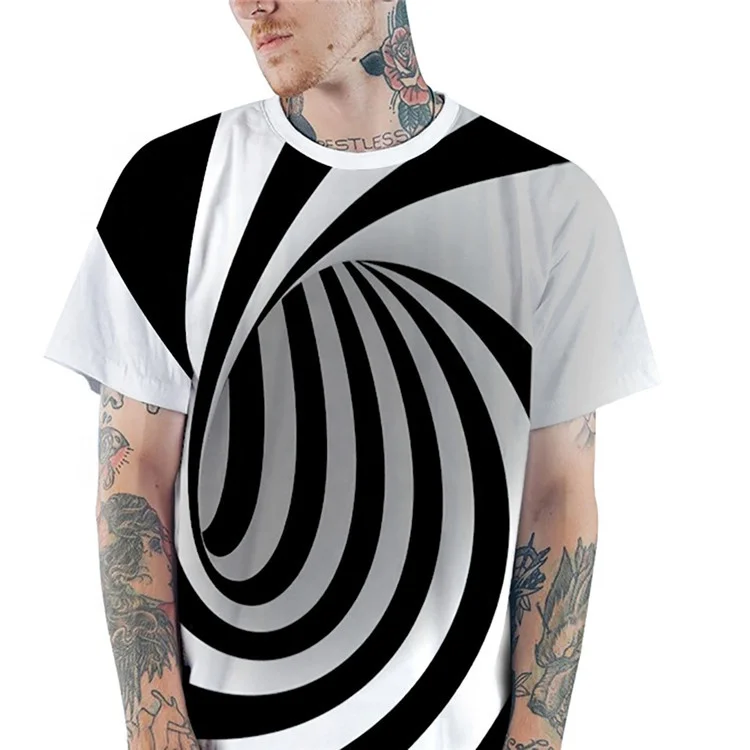 

new high quality full print sublimation slim fit blank t shirts for men, Customized colors