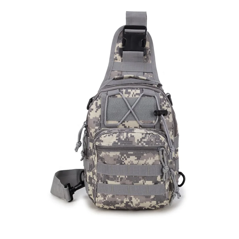 

Sport Army Outdoor Messenger Camouflage Hiking Tactical Travel Durable Chest Bag, Customized