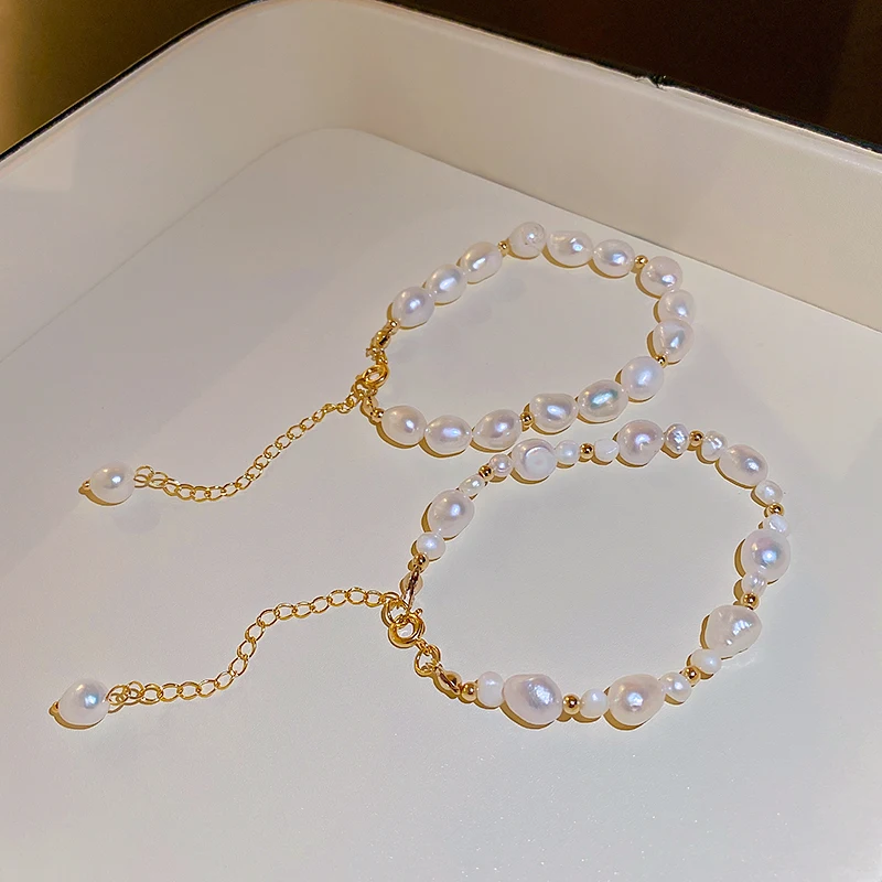 

fashion trendy beads freshwater pearl bracelet jewelry