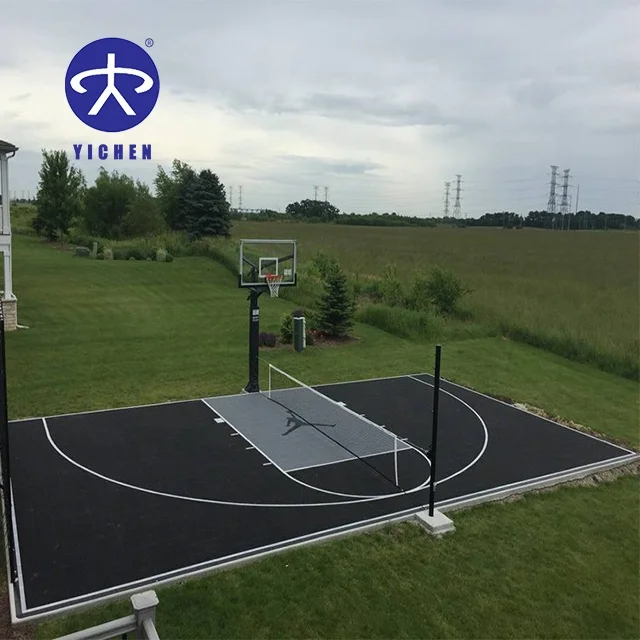 

The Outdoor Used PP Interlocking Tiles for Basketball Court