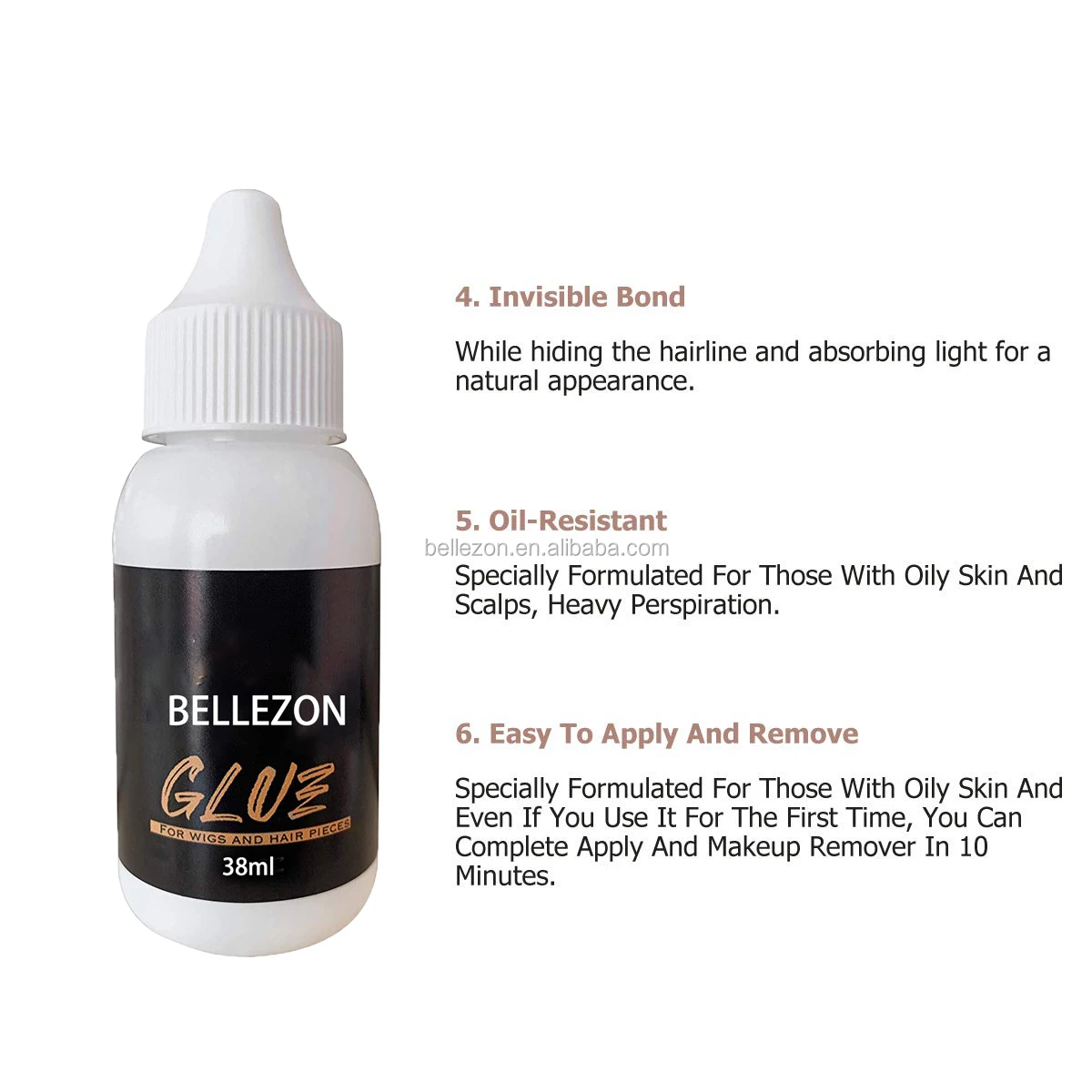 Oem Private Label Lace Glue Adhesive And Remover For Lace Wigs Toupee